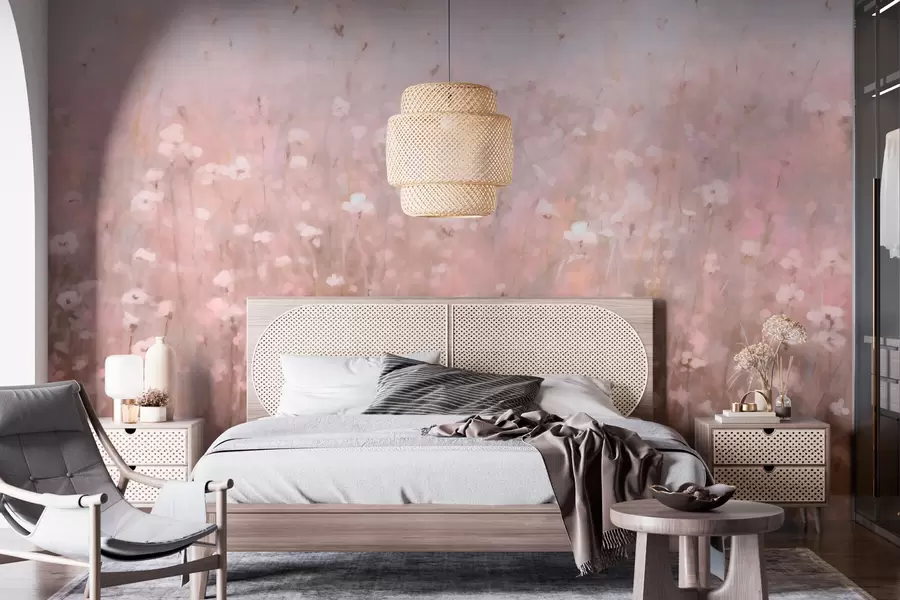 murales de pared Flores y plantas del campo w03309