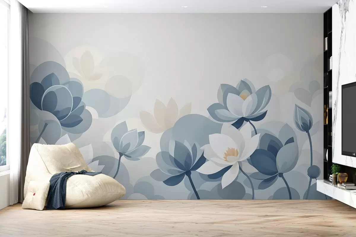 murales de pared Abstracción al óleo w03334