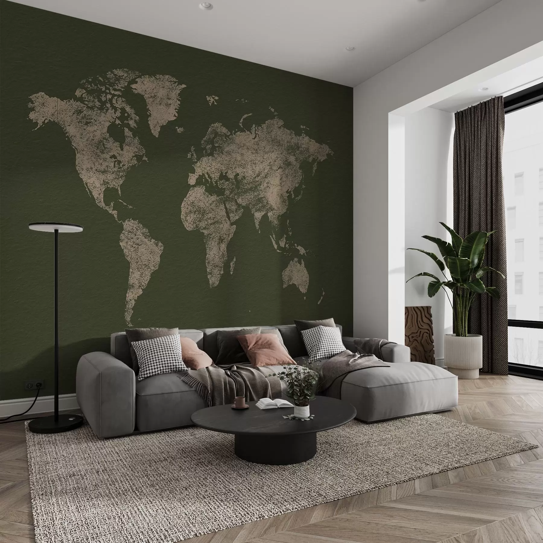 murales de pared Mundo y encanto w03312v4
