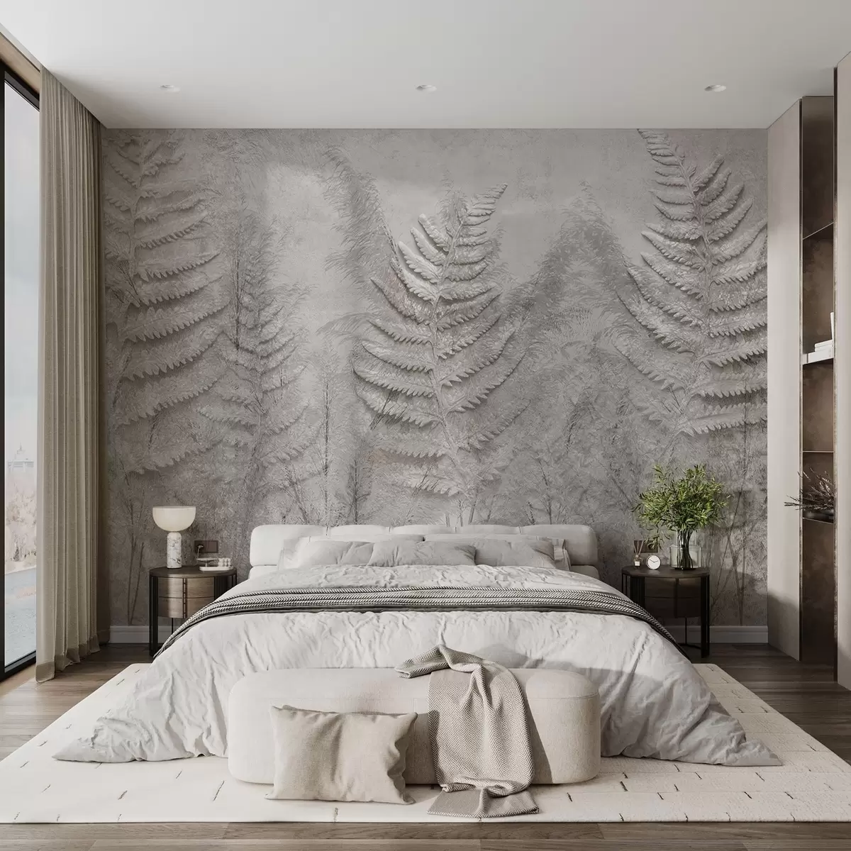 murales de pared Hierba de campo w03316