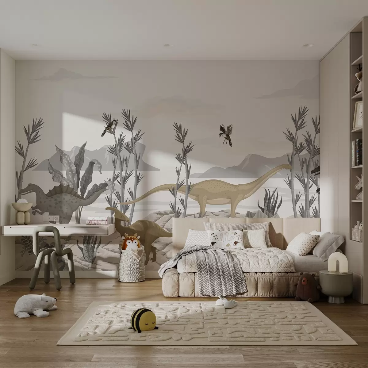 murales de pared Dinosaurios w03562v1