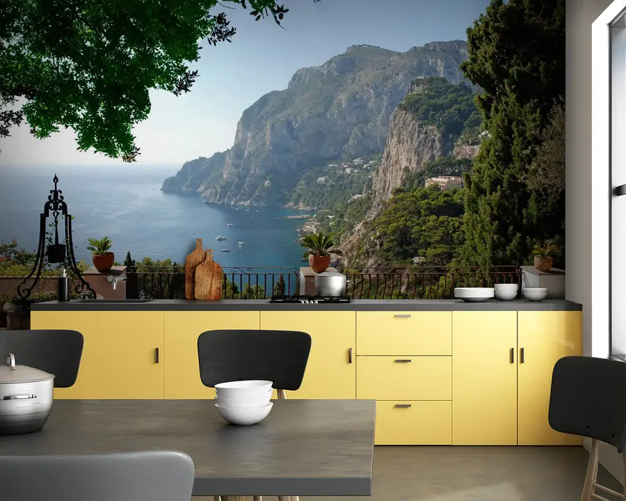 murales de pared paisaje mediterraneo u53438