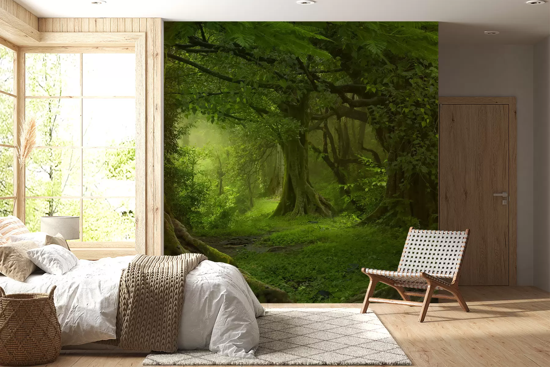murales de pared Bosque antiguo u56167
