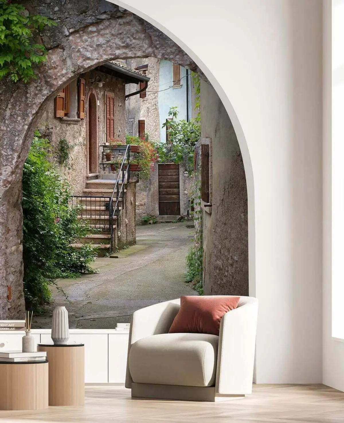 murales de pared Calle italiana u60588