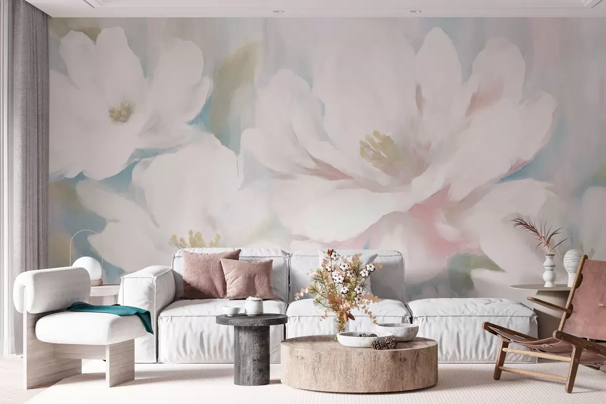 murales de pared Flores grandes w03706