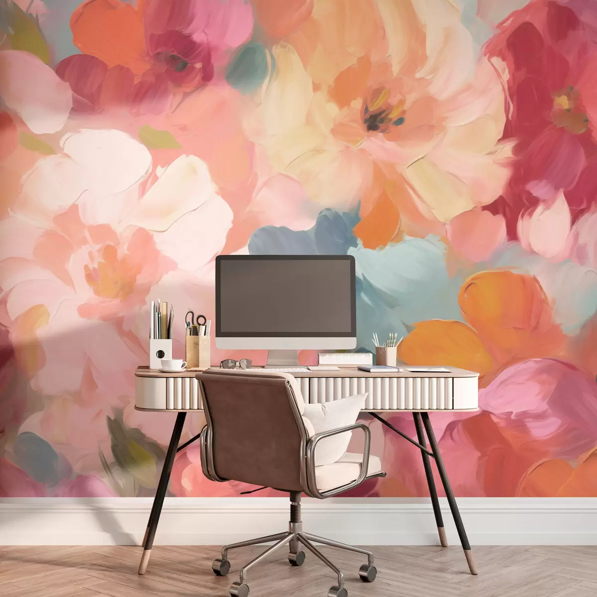 murales de pared Flores grandes w03747