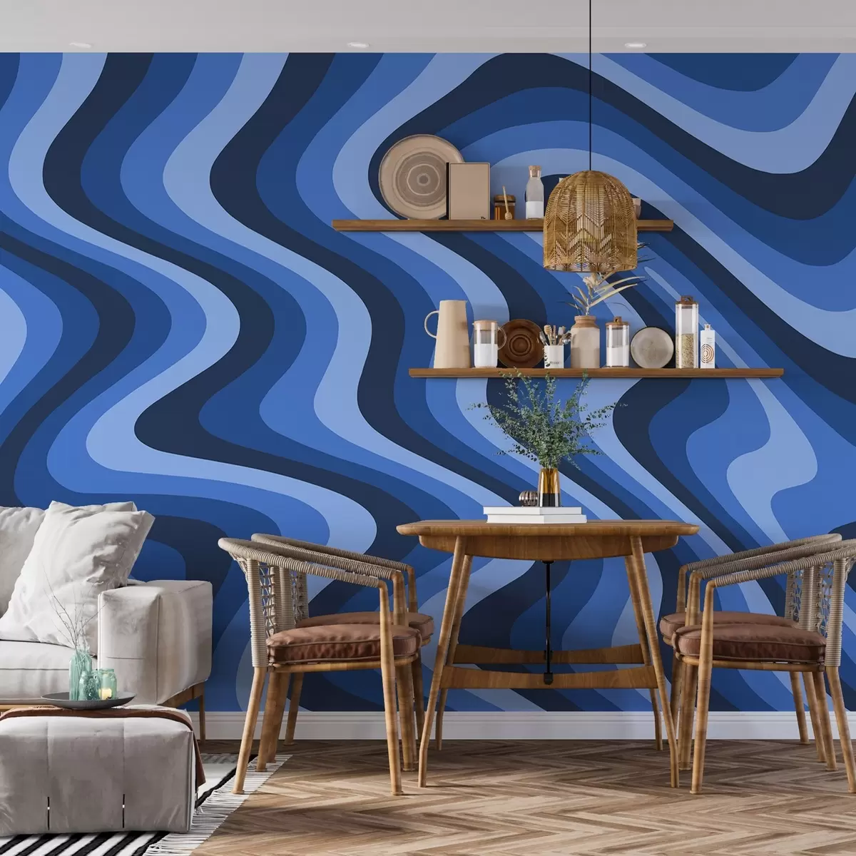 murales de pared Olas mágicas w03971v1