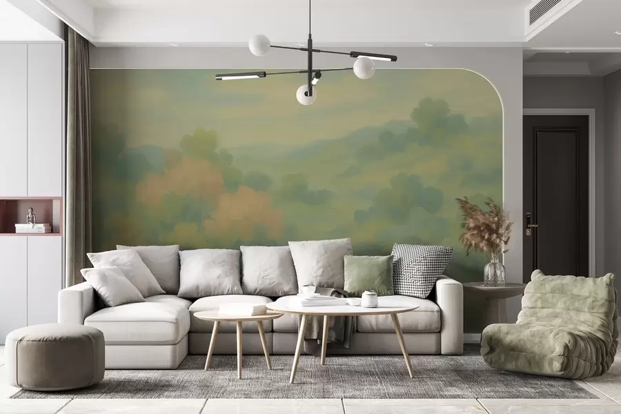 murales de pared Campo delicado w03977