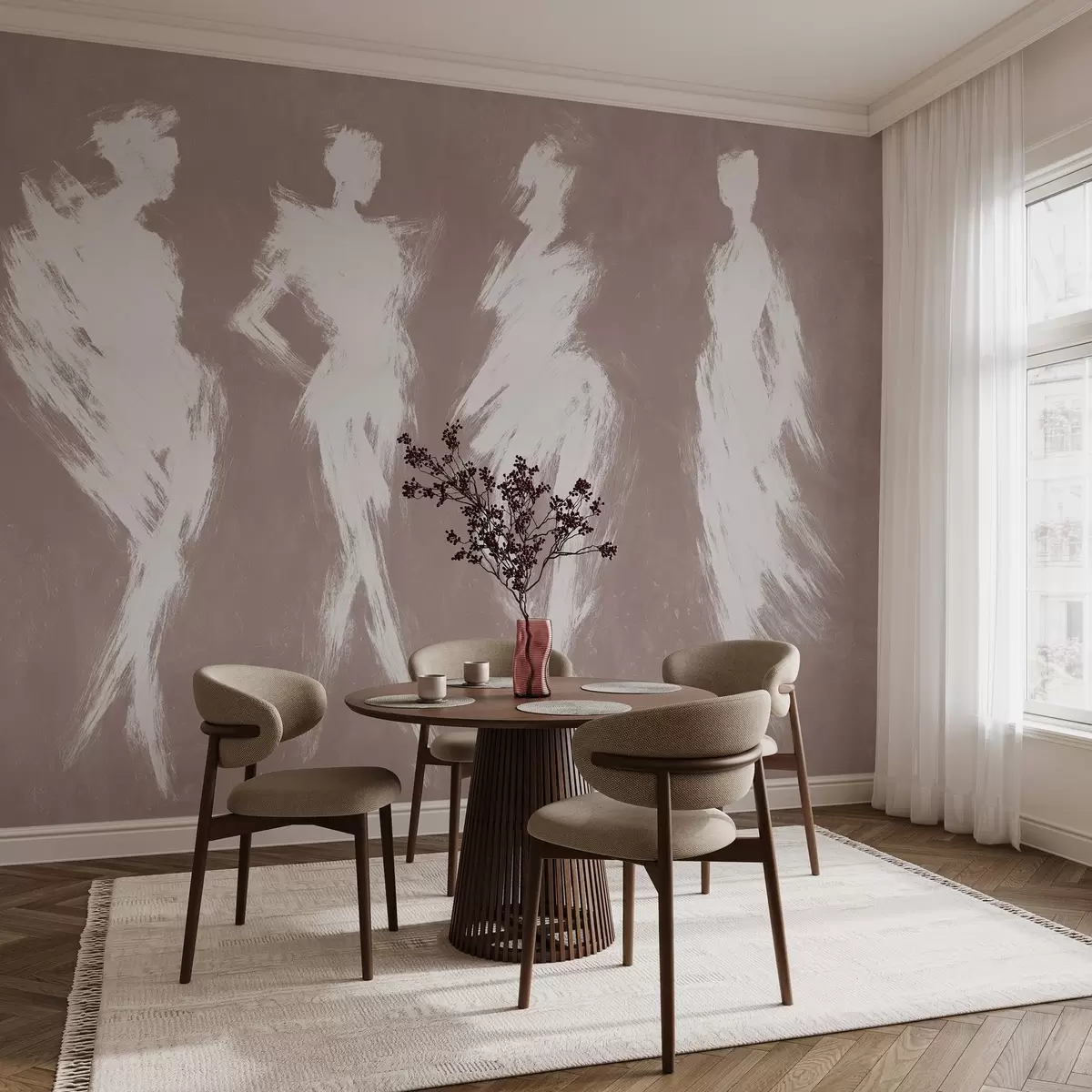 murales de pared Fantasía femenina w03981v2
