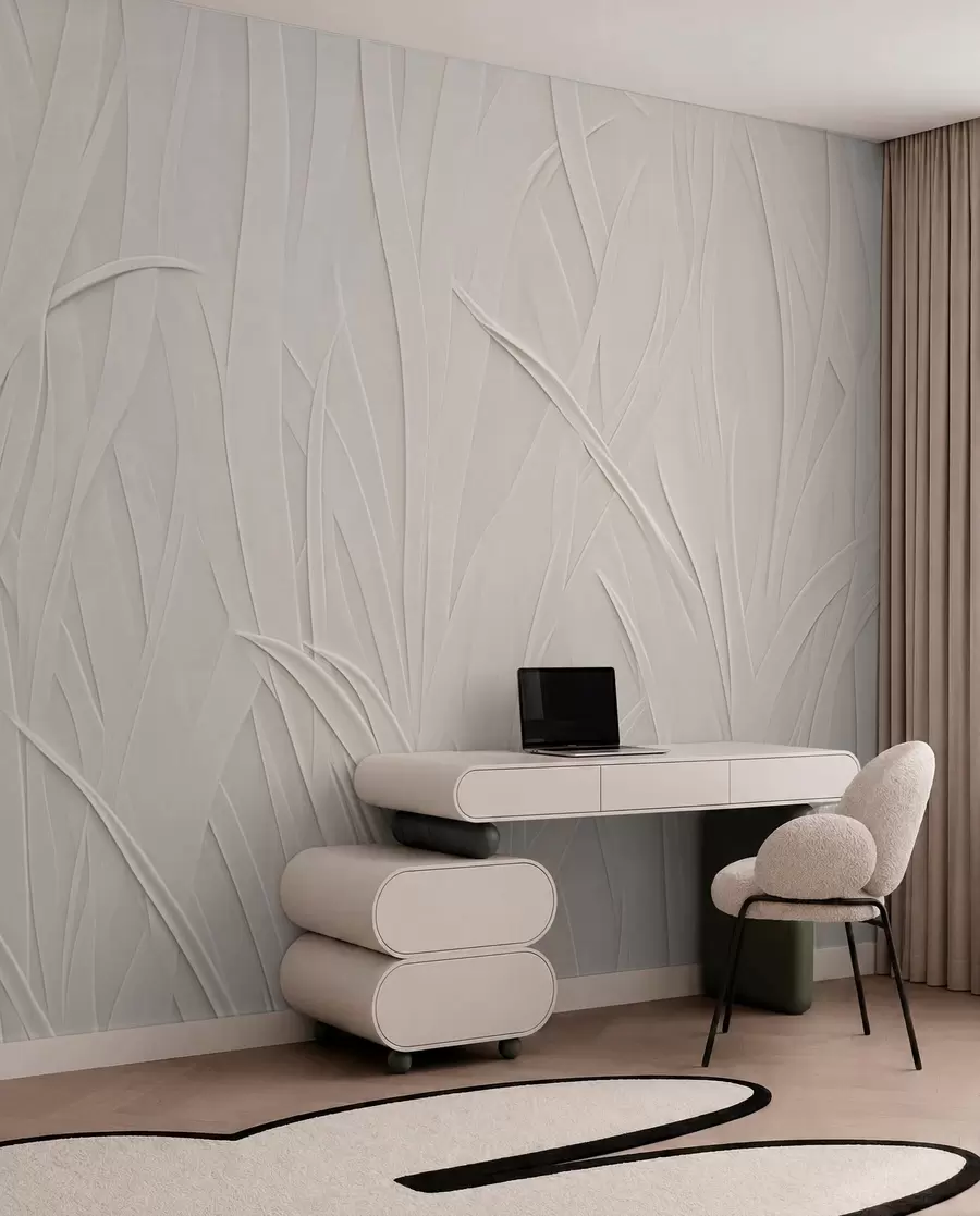 murales de pared Líneas curvas w03985
