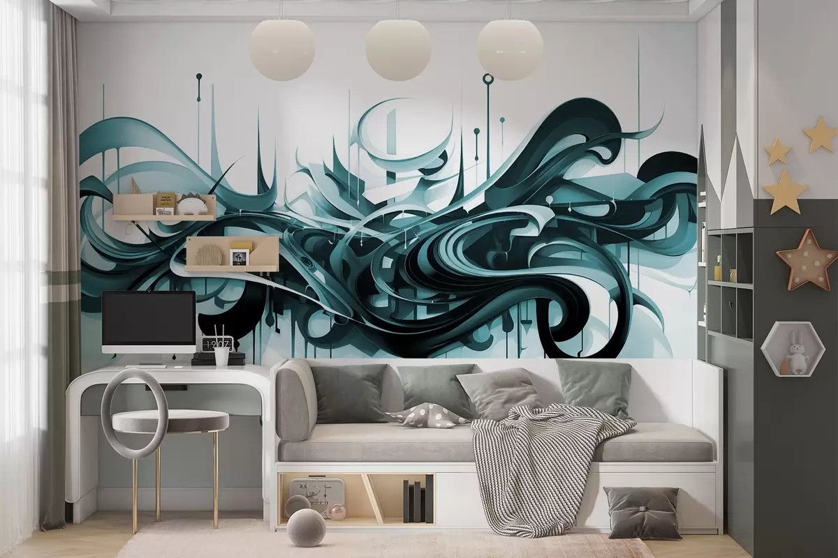 murales de pared Composición gráfica w04038v1