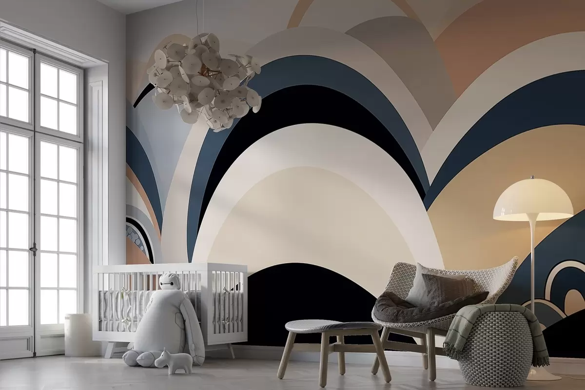 murales de pared Arcos abstractos w04021