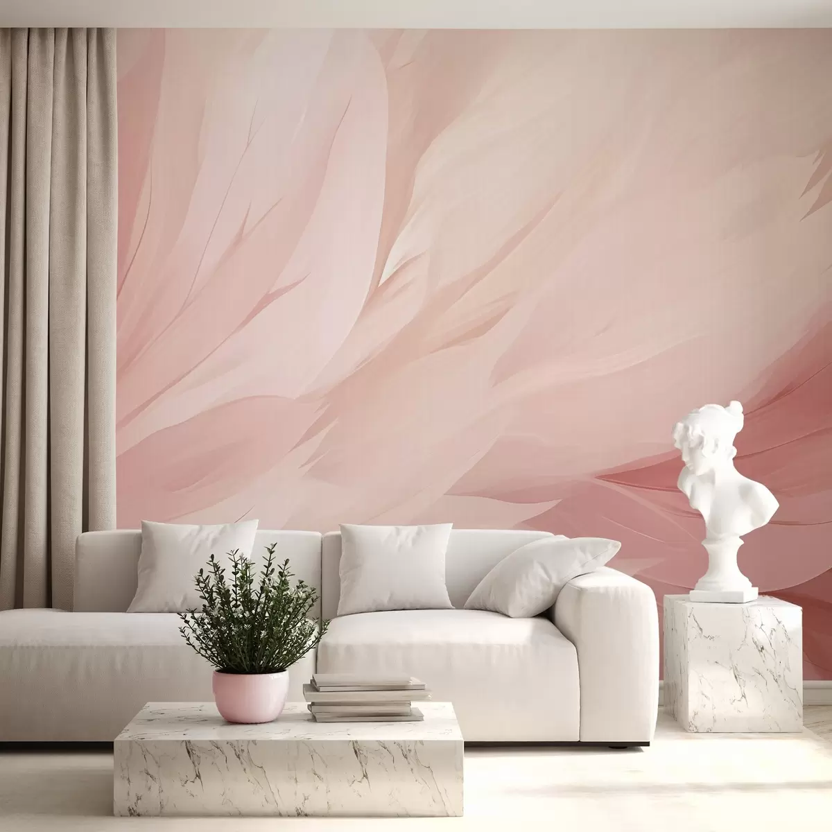 murales de pared Textura aireada w09174