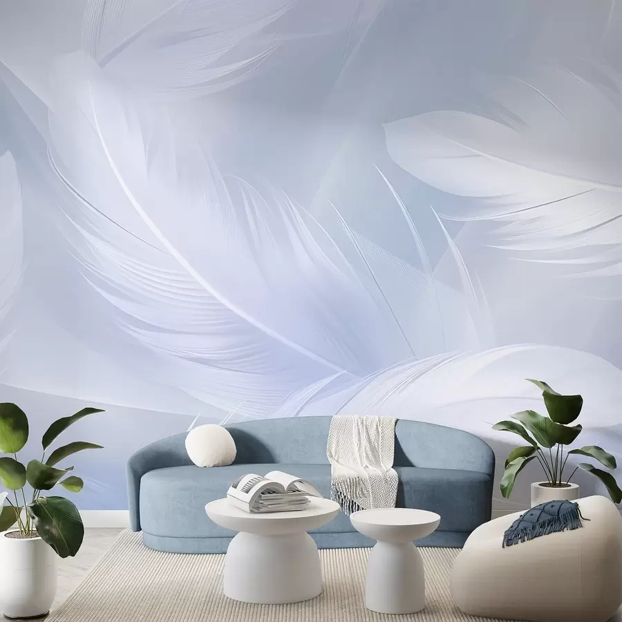 murales de pared Plumas w04182v2