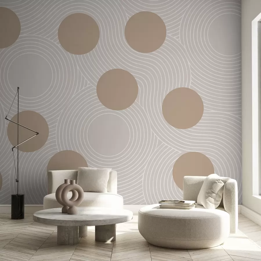 murales de pared Armonía geométrica w04185