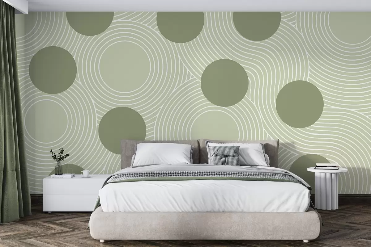 murales de pared Armonía geométrica w04185v2