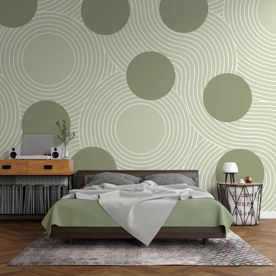 murales de pared Armonía geométrica w04185v2