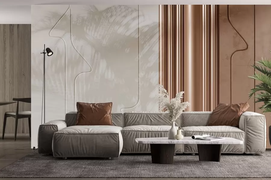 murales de pared Fusión de texturas w04190