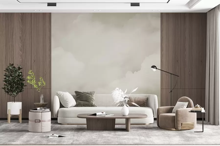 murales de pared Nubes suaves w04224