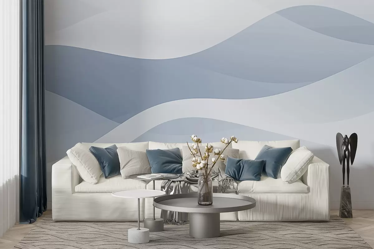 murales de pared Ondas abstractas w04288