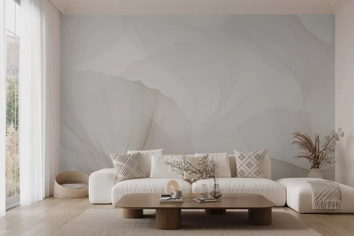 murales de pared Pétalos transparentes w04290