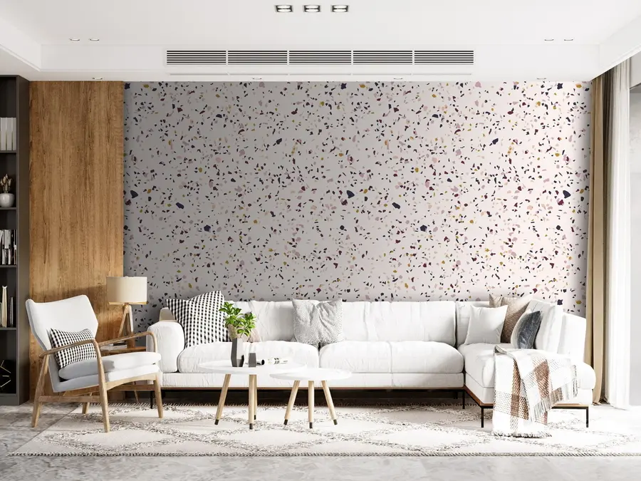 murales de pared Efecto miga de color, estilo boho u71766