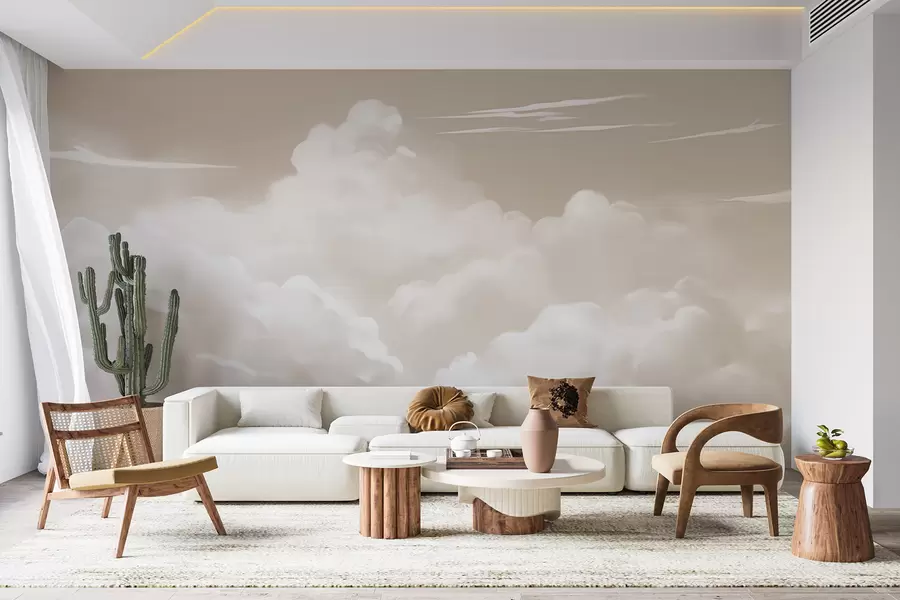 murales de pared Nubes w04406v1