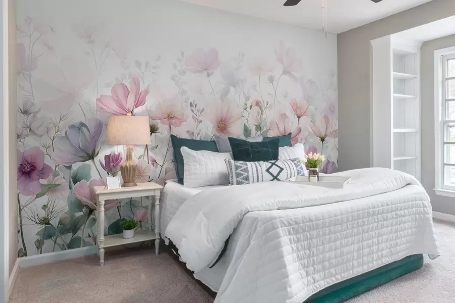 murales de pared delicadas flores silvestres w04171