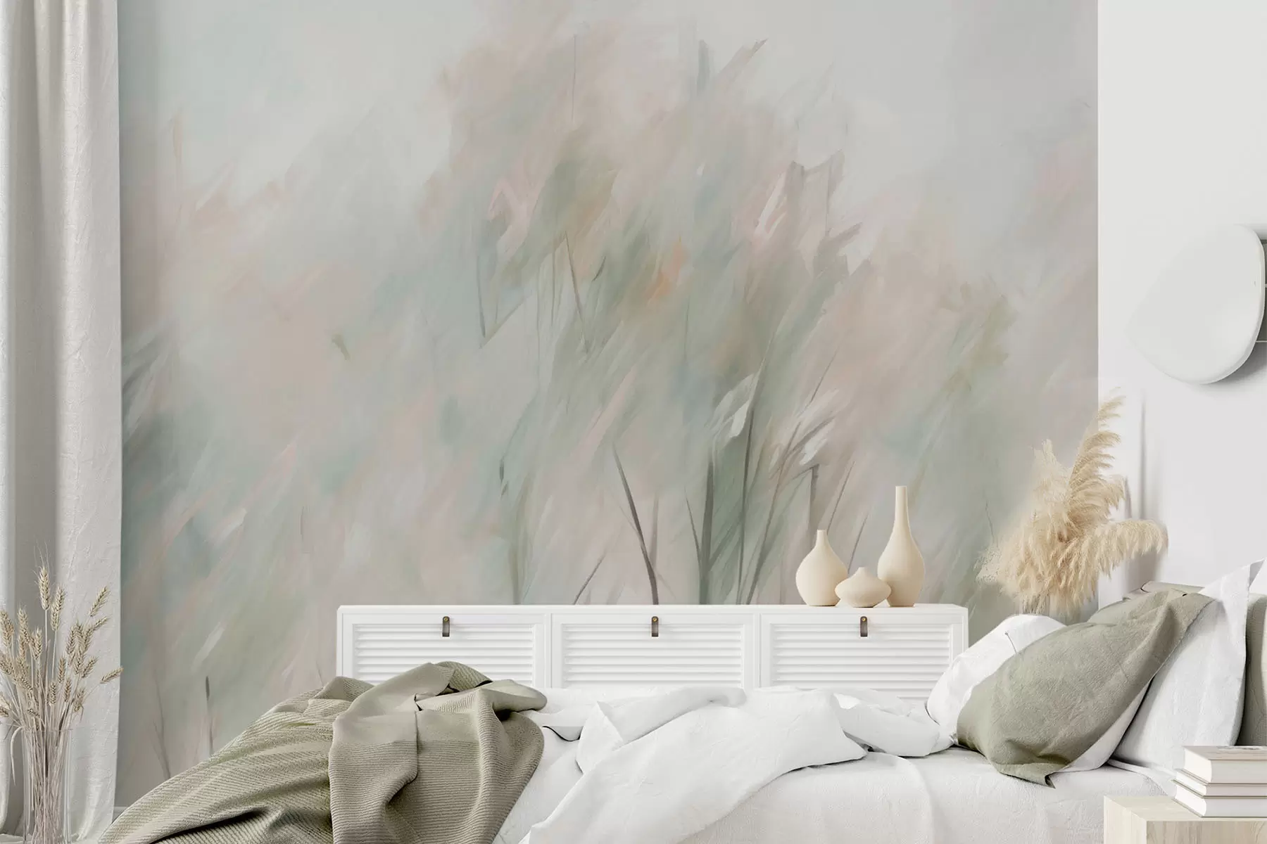 murales de pared Pintura imitación árboles w04411v1