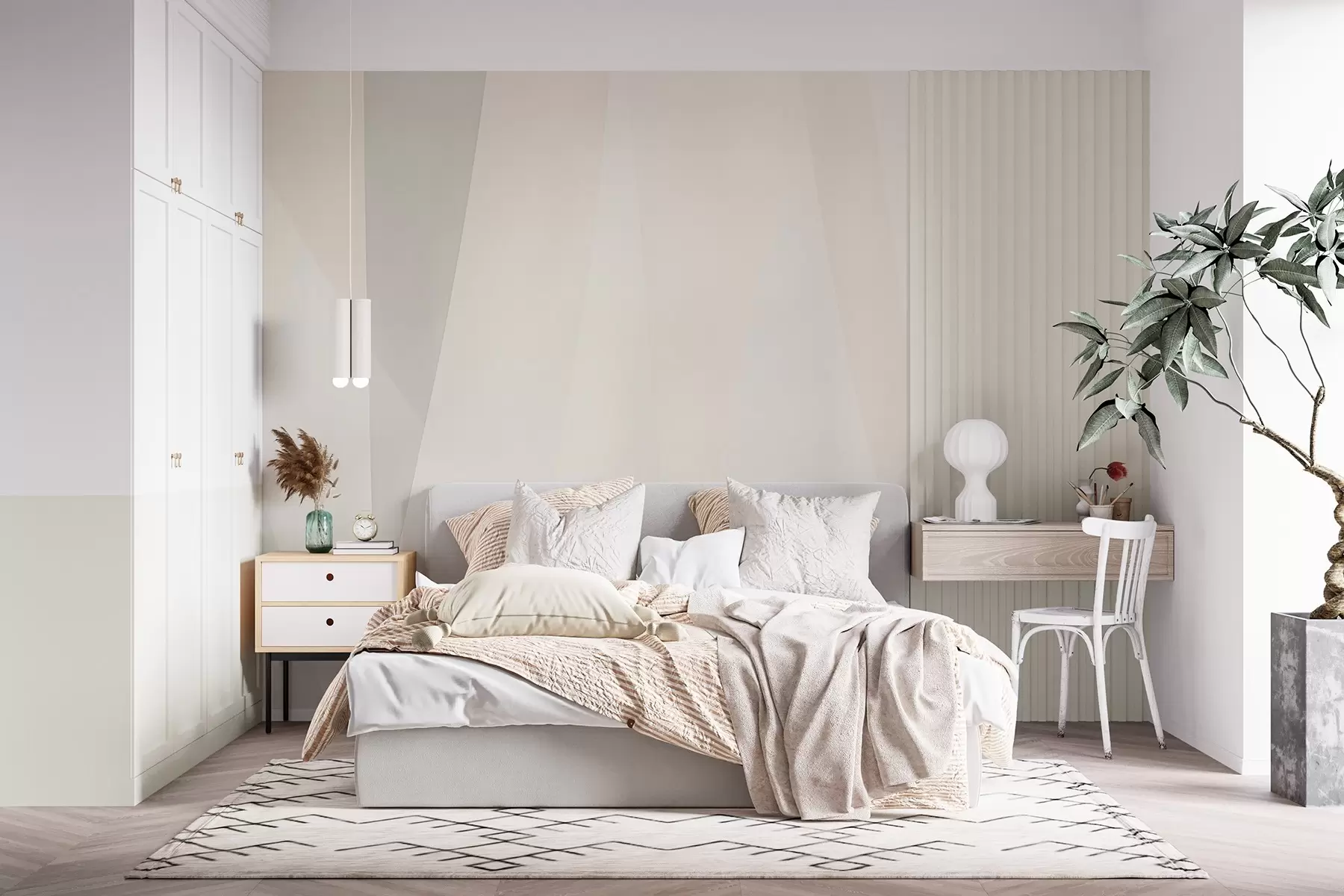 murales de pared Formas geométricas w04480