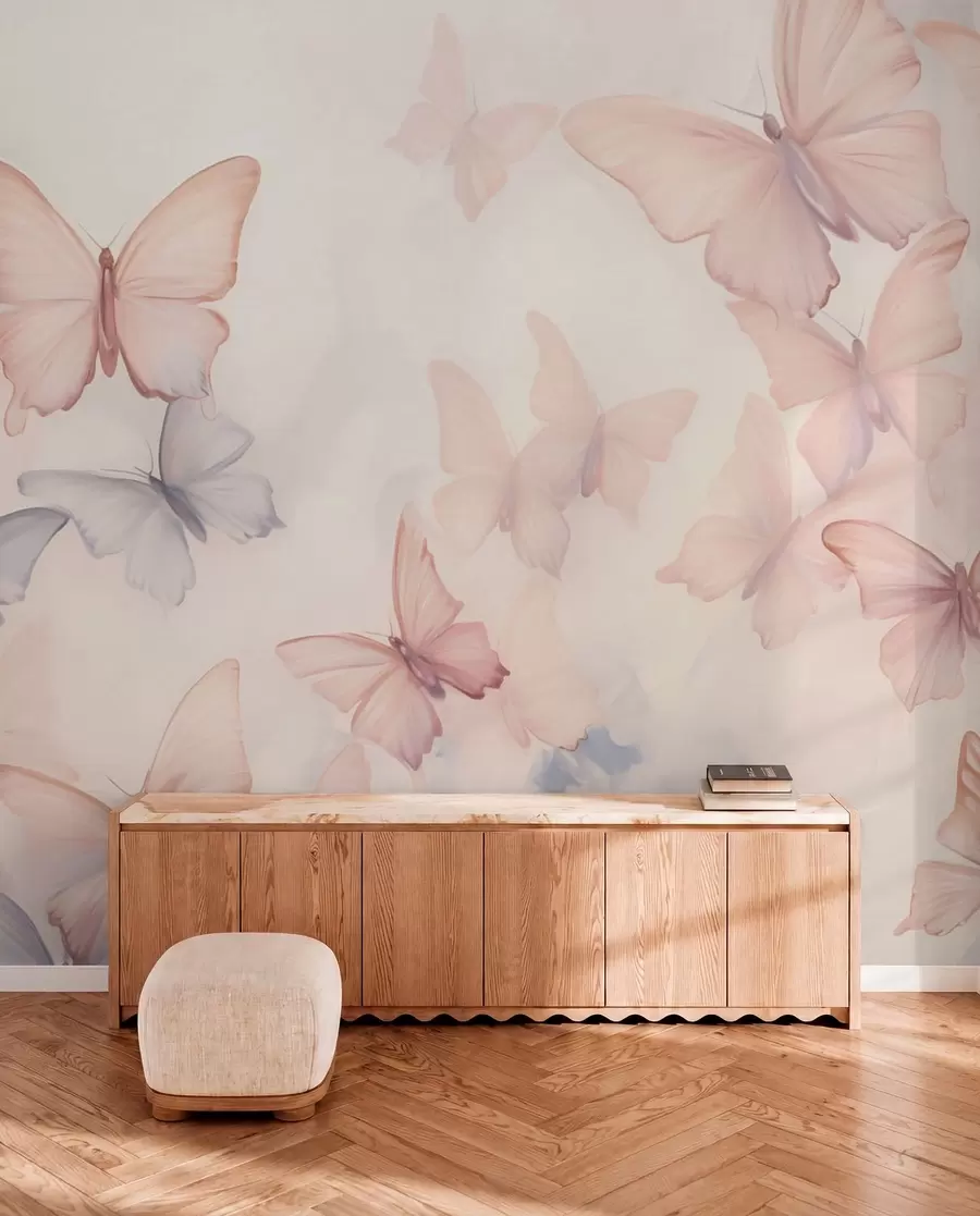 murales de pared Mariposas w04534