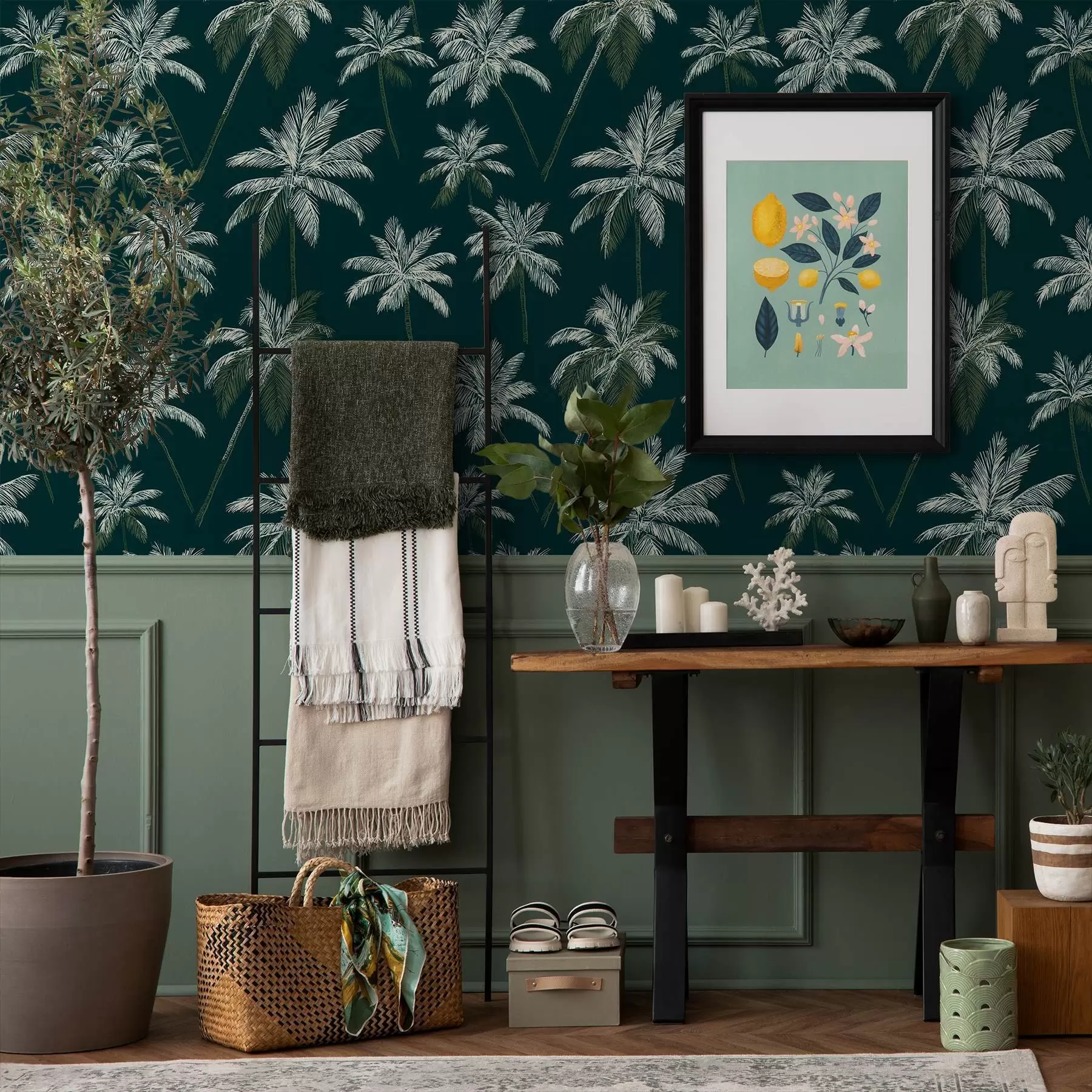 murales de pared Palmeras a00535