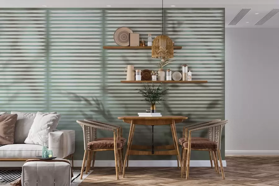 murales de pared Velo frondoso w04569