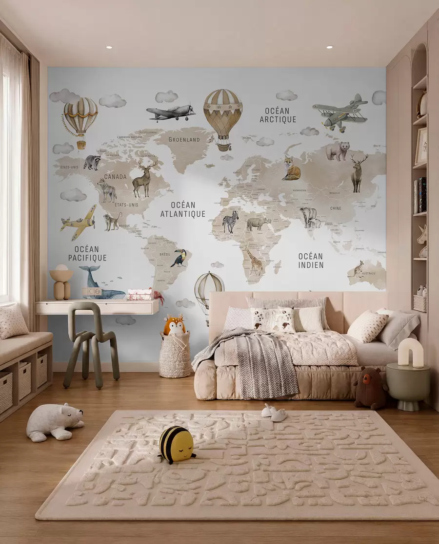 murales de pared Atlas beige en francés c00001frv2