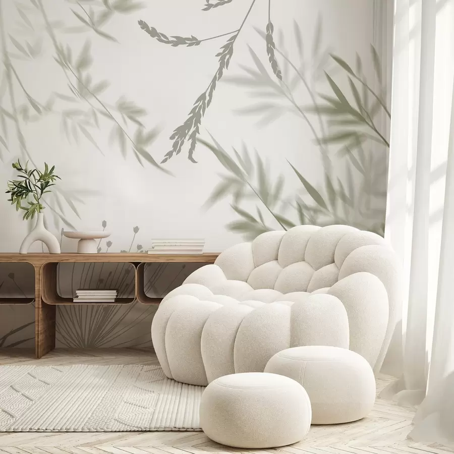 Murales de pared Siluetas de follaje w04850 murales de pared Siluetas de follaje w04850