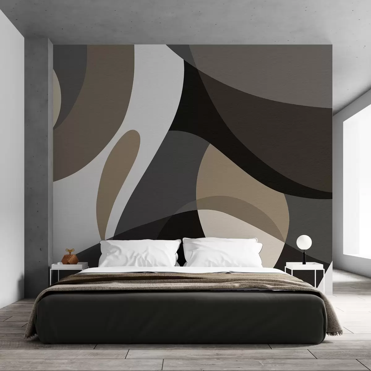 murales de pared Abstracción geométrica w04843v3