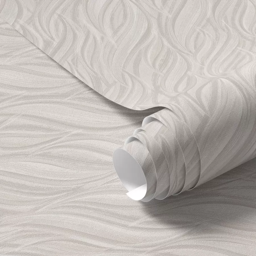 murales de pared Pinceladas texturizadas, beige cálido a00688