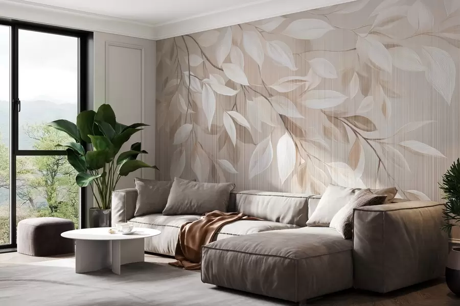 murales de pared Rama de árbol colgante w04903