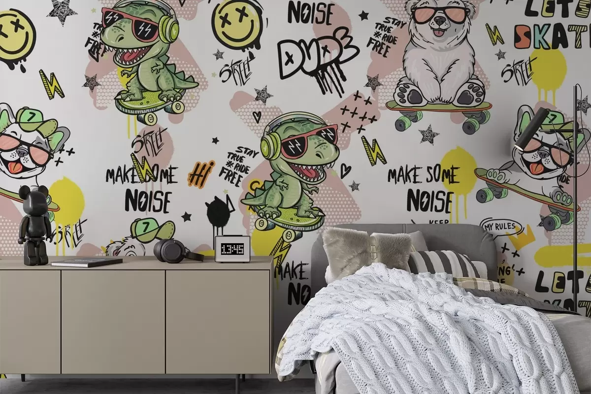 murales de pared Personajes de cuentos de hadas w04940