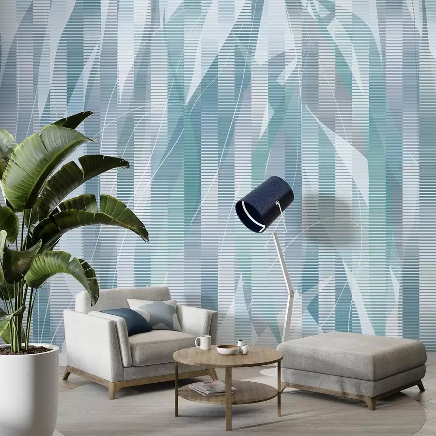 murales de pared Elementos entrelazados w04945v3