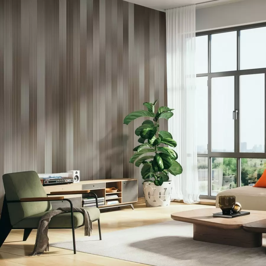 murales de pared Armonía de líneas verticales w04952v1