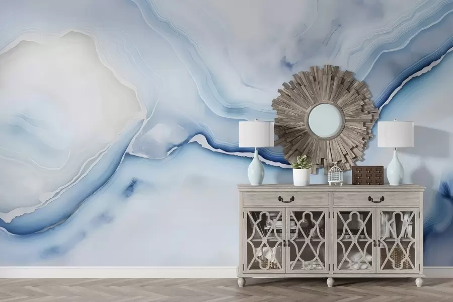 murales de pared Mármol delicado w05000