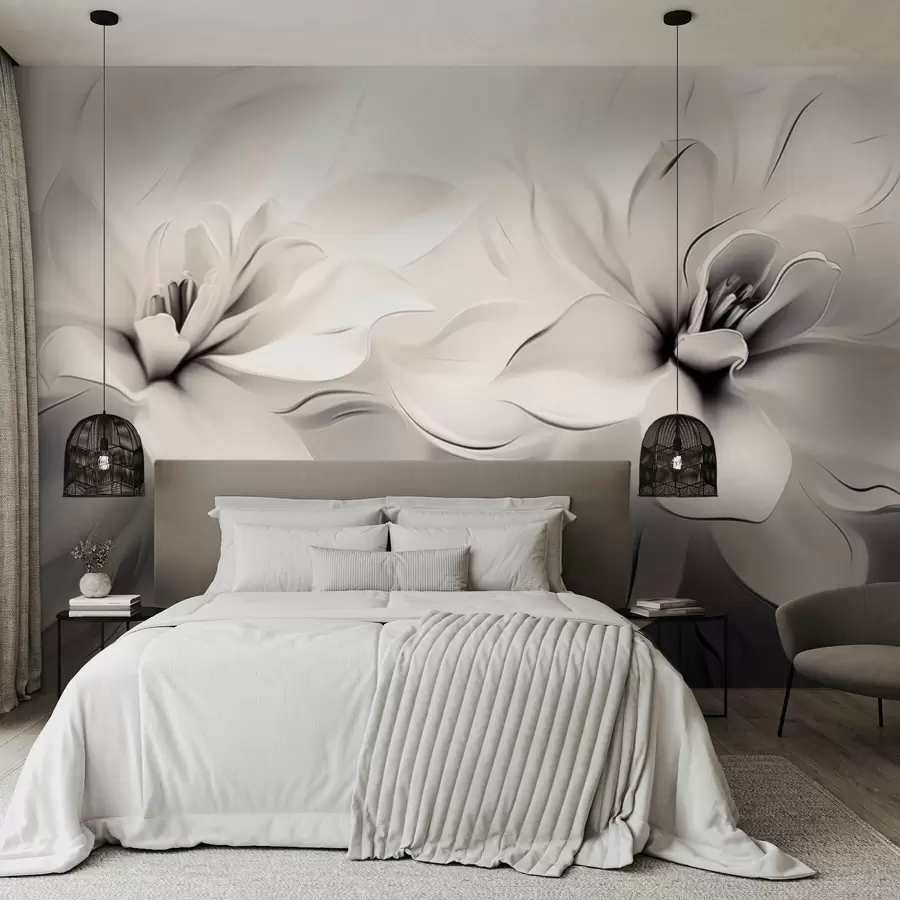 murales de pared Flores fantásticas w04984v1