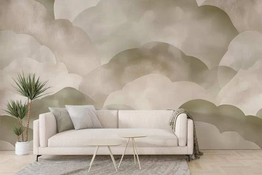 murales de pared Nubes w09628