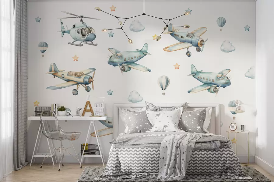murales de pared Aeronave w05138