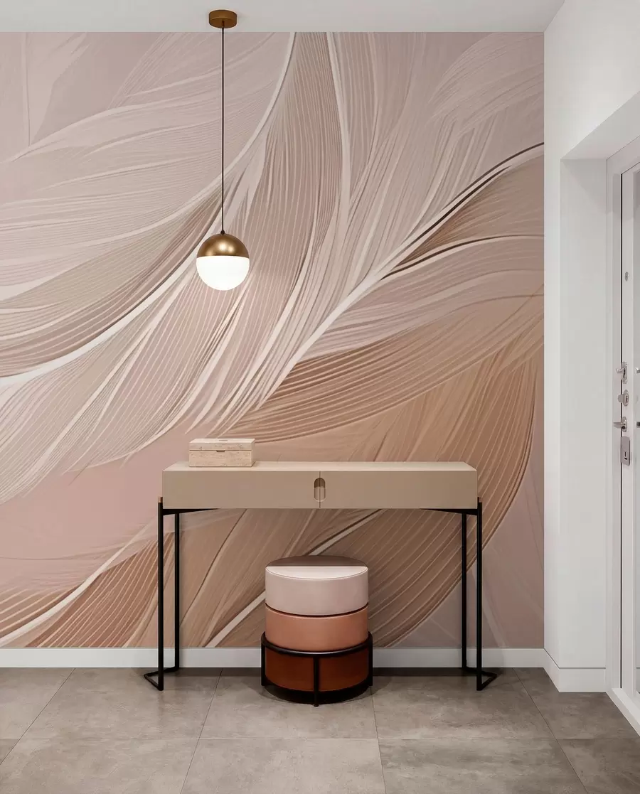 murales de pared Plumas w05104