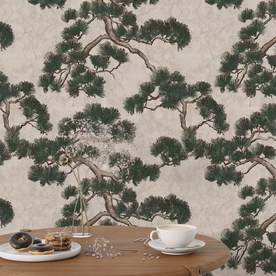 murales de pared Ramas de pino a00972v1