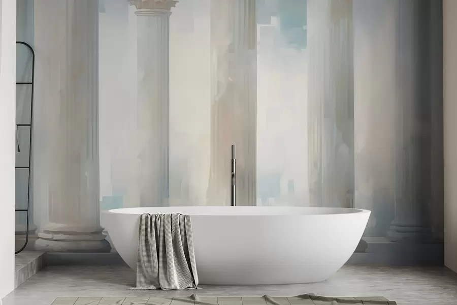 murales de pared Columnas imitación pintura w05228