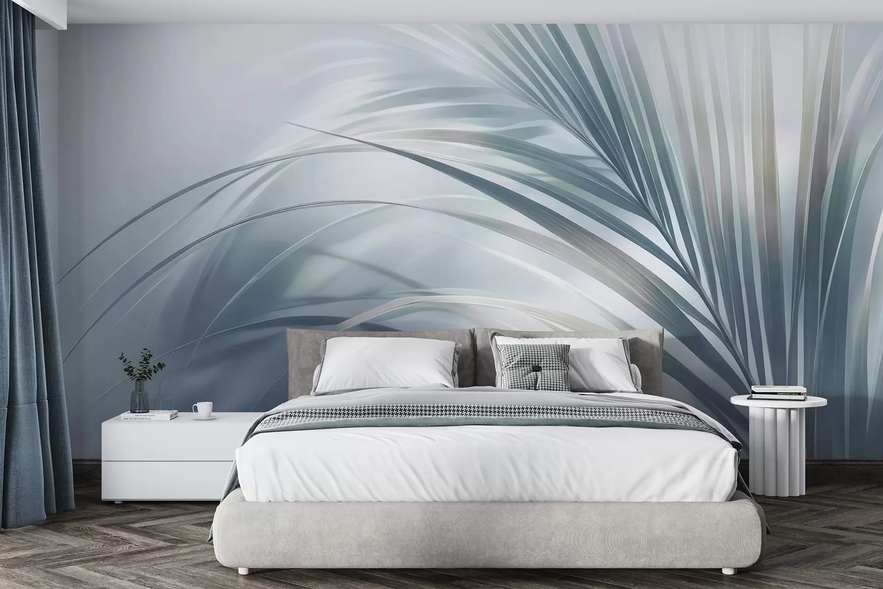 murales de pared Hojas grandes w05253