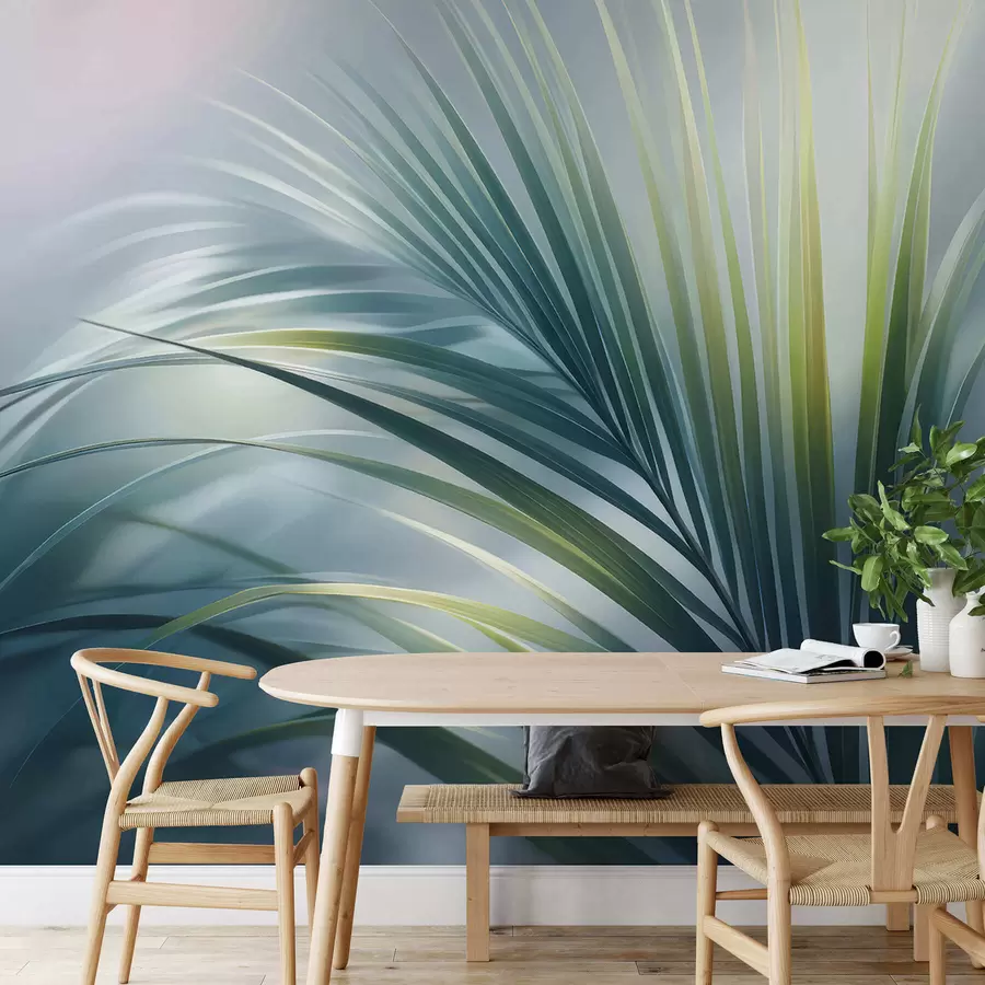 murales de pared Hojas grandes w05253v1